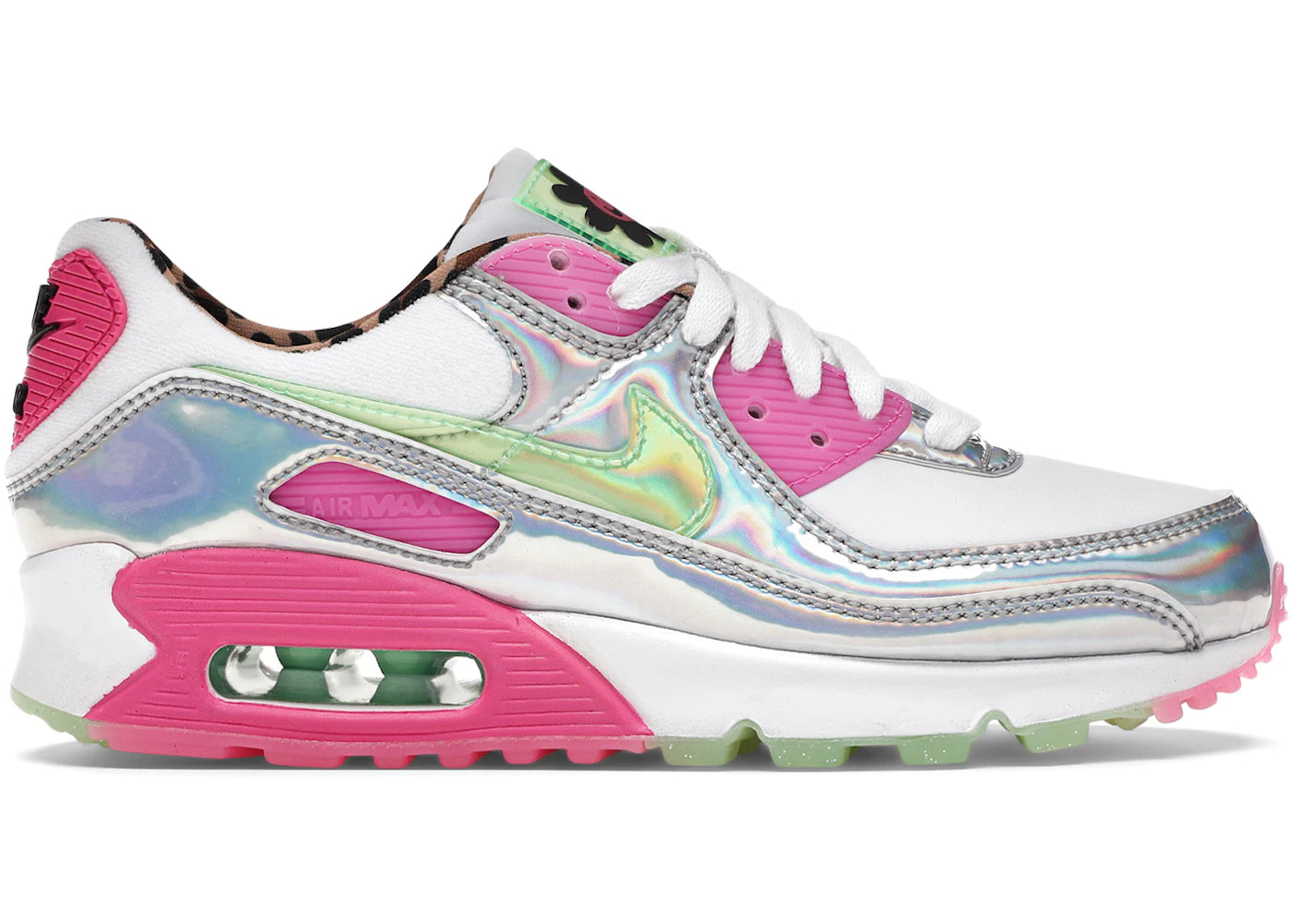 Nike Air Max 90-LX Daisy Leopard Iridescent (Women's)
