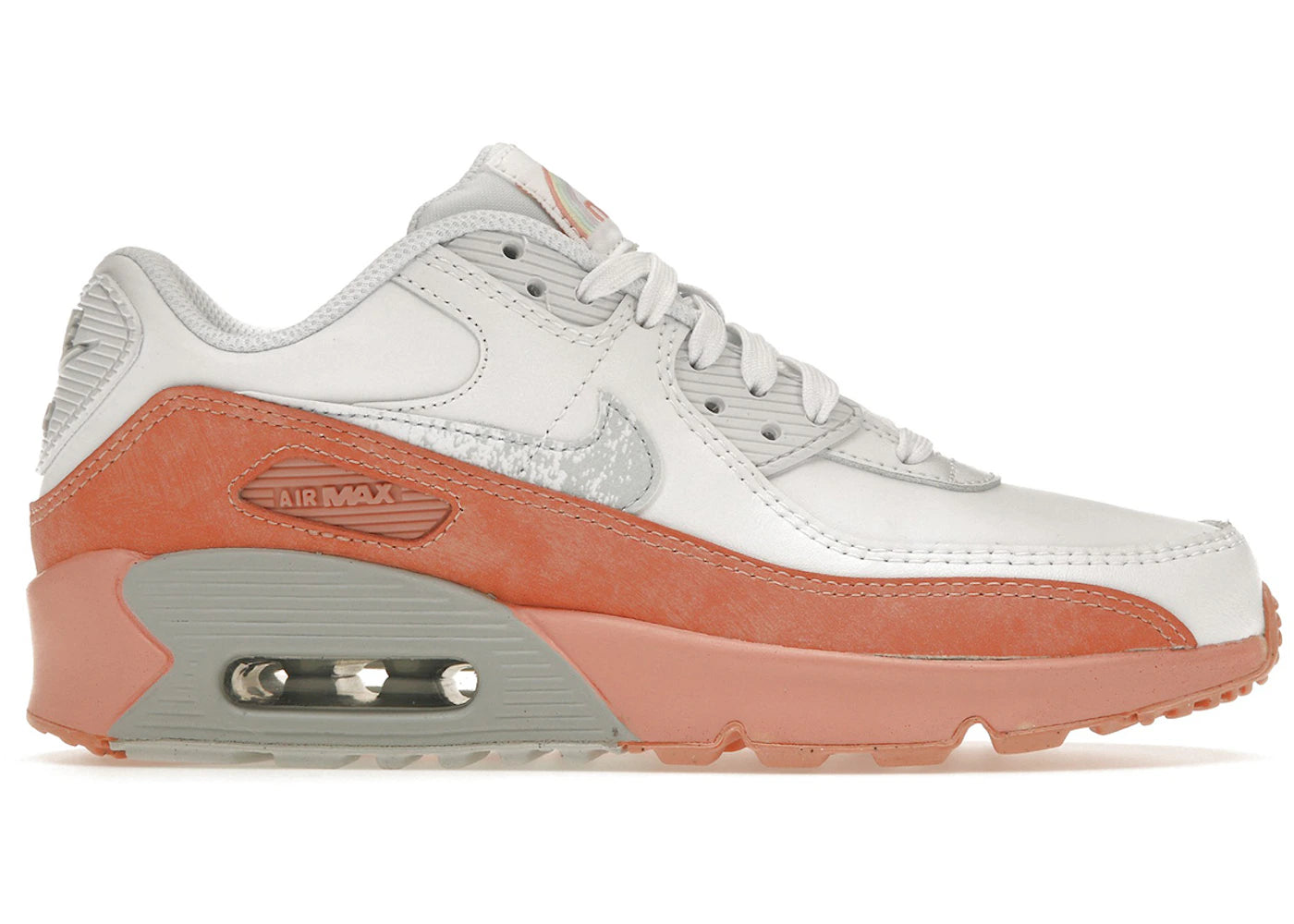 Nike Air Max 90-Leather Rainbow Salmon (GS)