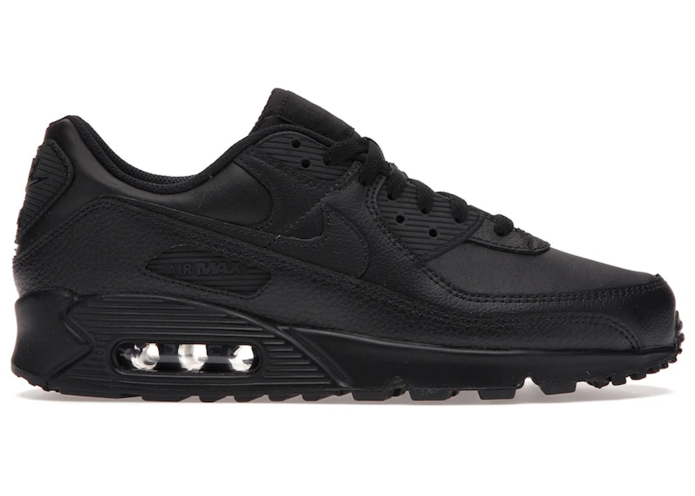 Nike Air Max 90 Leather Triple Black