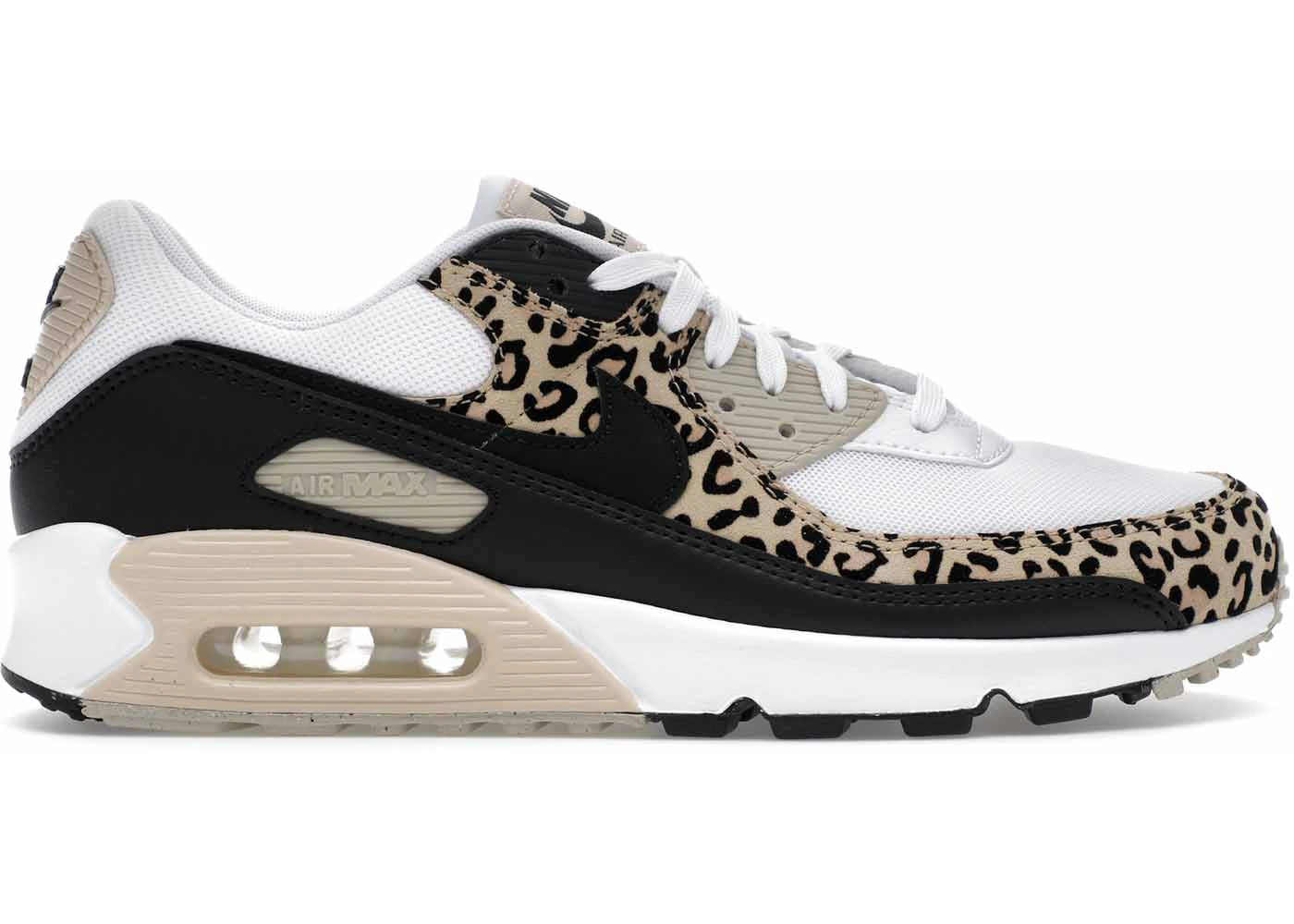 Nike Air Max 90-Leopard Sanddrift Black (Women's)