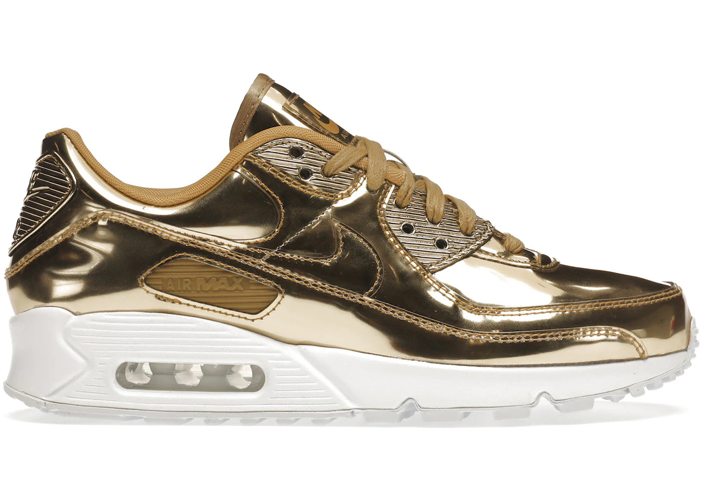 Nike Air Max 90-Metallic Gold (2020) (Women's)