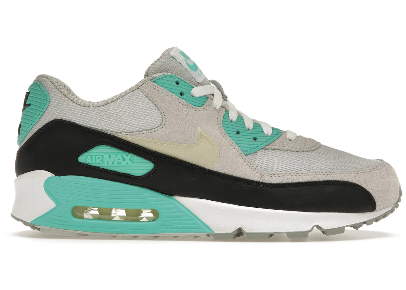 Nike Air Max 90-Neutral Grey Cool Mint (Women's)