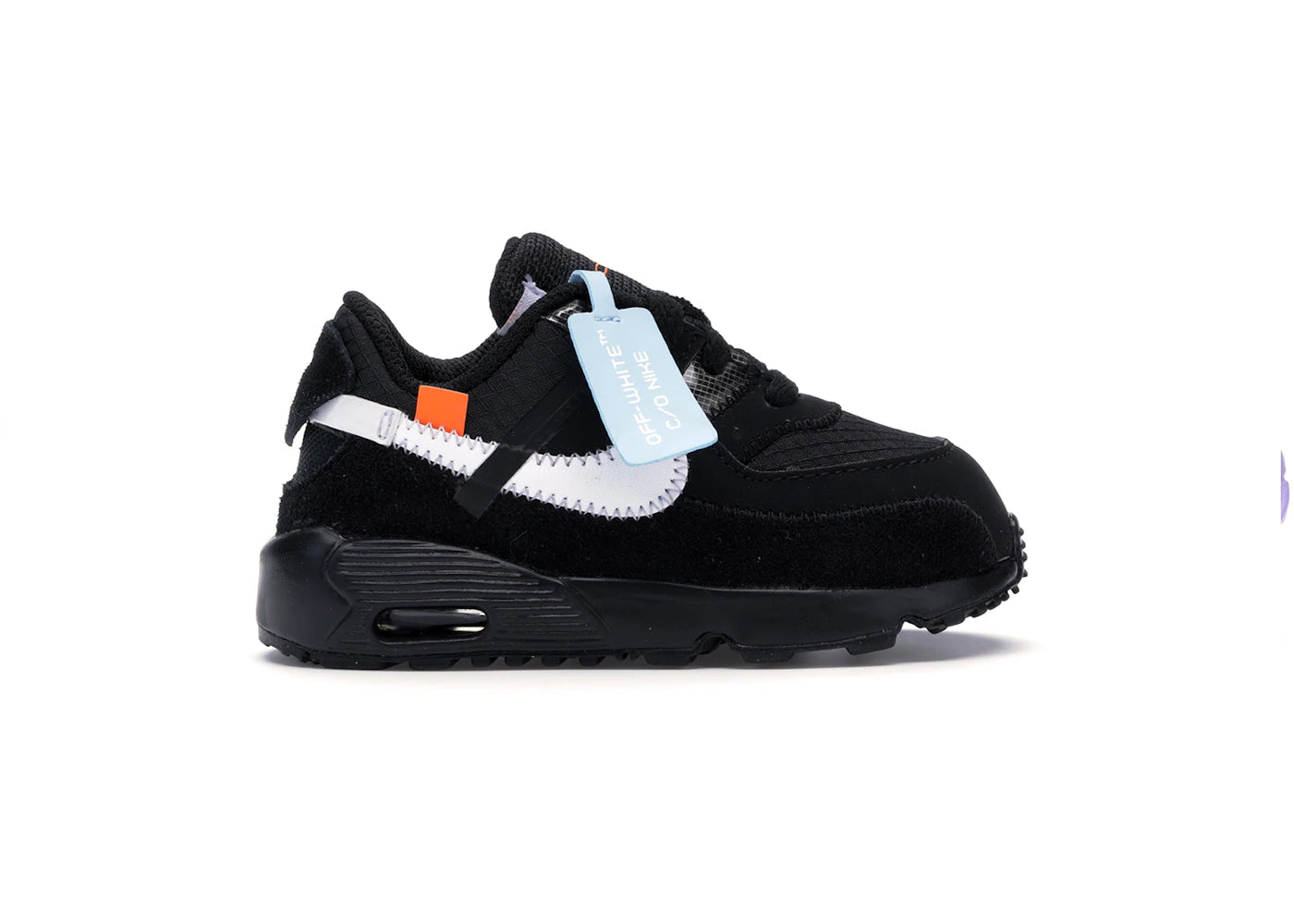 Nike Air Max 90-Off-White Black (TD)