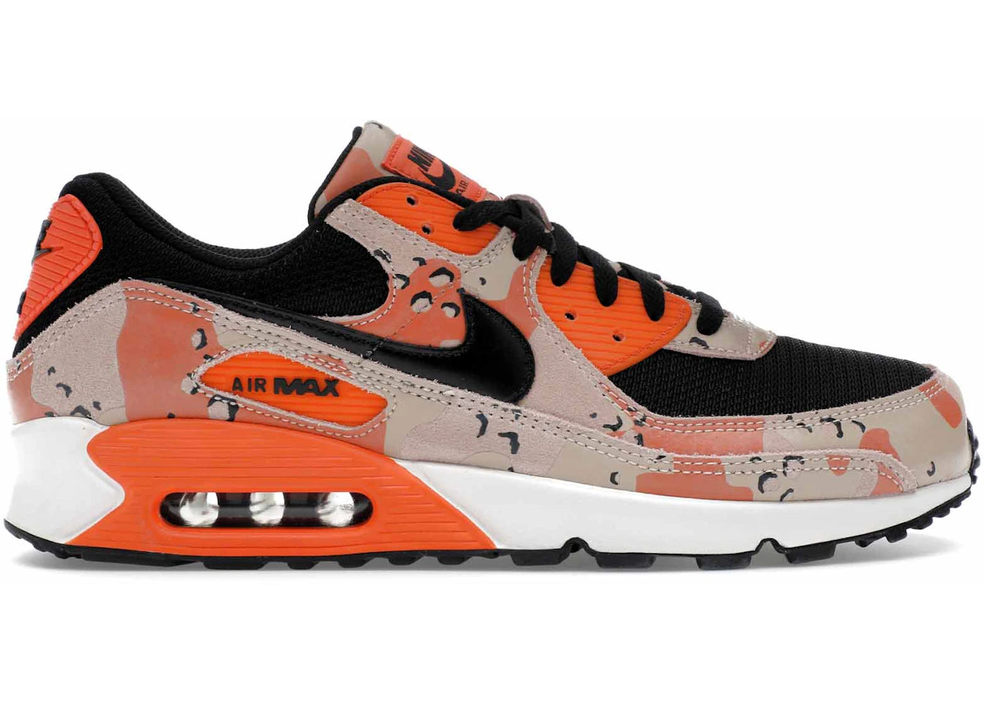 Nike Air Max 90 Premium-Bio Beige Safety Orange Camo