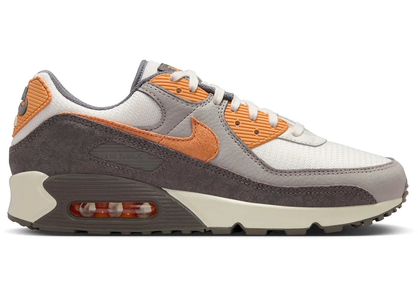 Nike Air Max 90 Premium-Flat Pewter College Grey Phantom Copper Moon