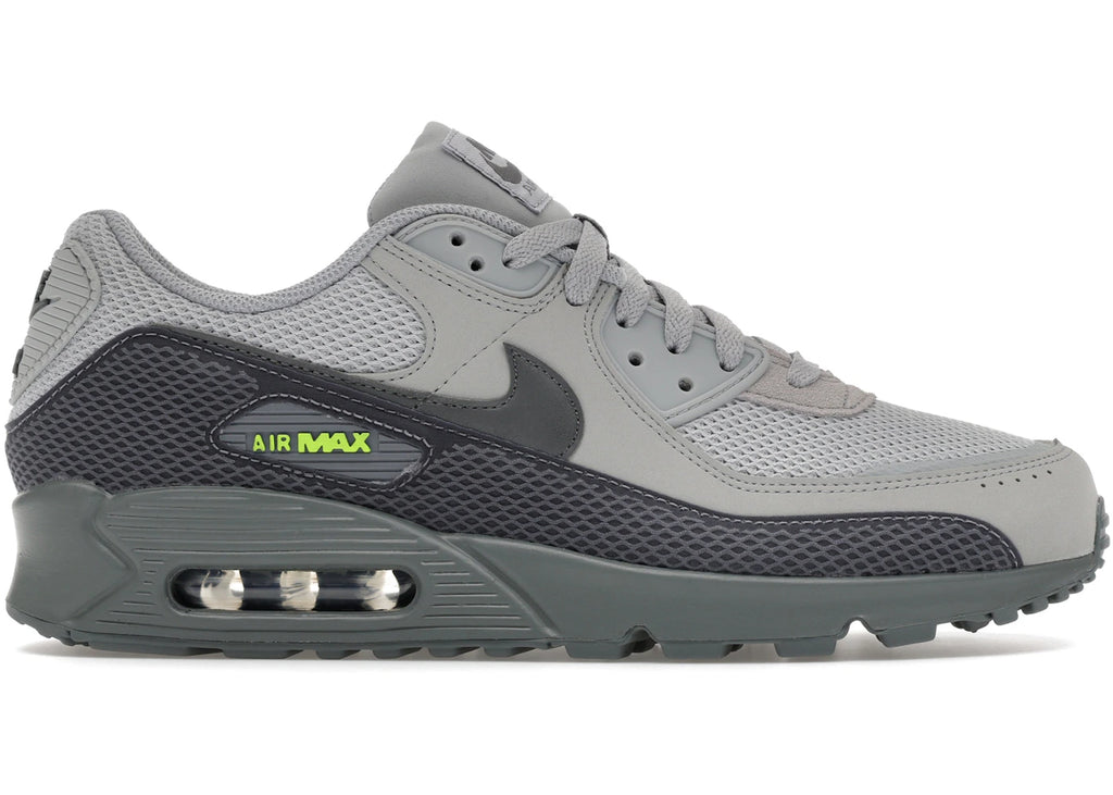 Nike Air Max 90 Premium Light Smoke Grey Volt - main view