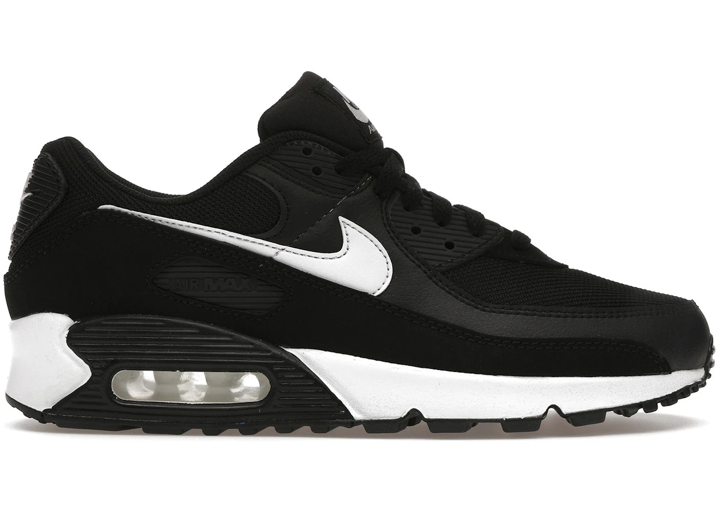 Nike Air Max 90-Recraft Black White (Women's)