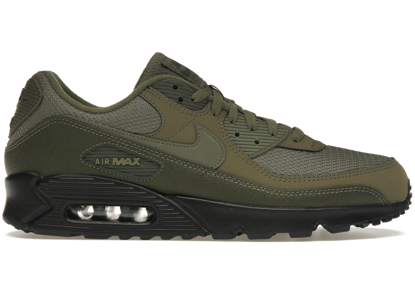 Nike Air Max 90-Reflective Swoosh Medium Olive