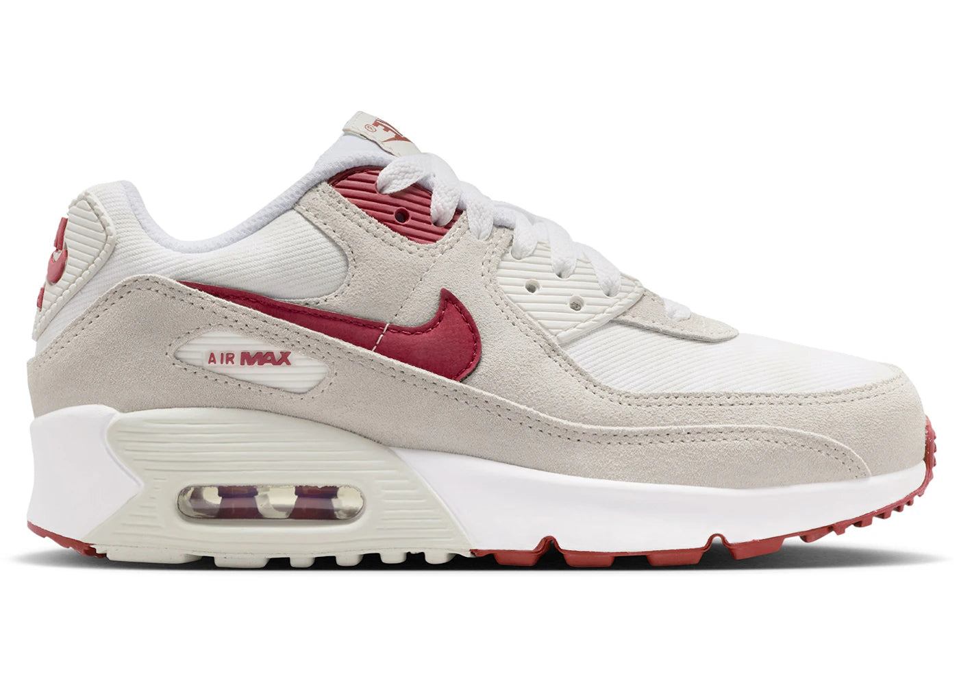 Nike Air Max 90 SE White Light Bone Crimson