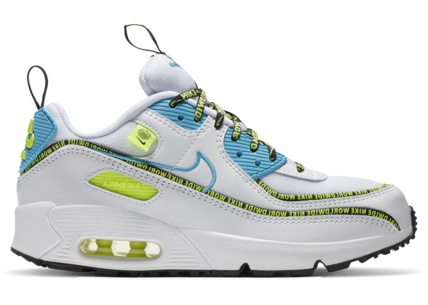 Nike Air Max 90 SE Worldwide Pack Blue Fury Volt