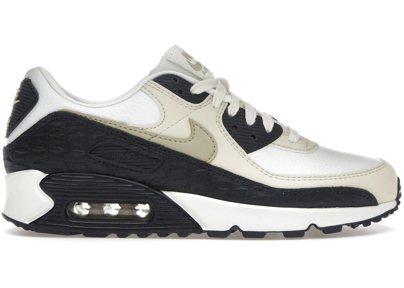 Nike Air Max 90 Sail Black Croc
