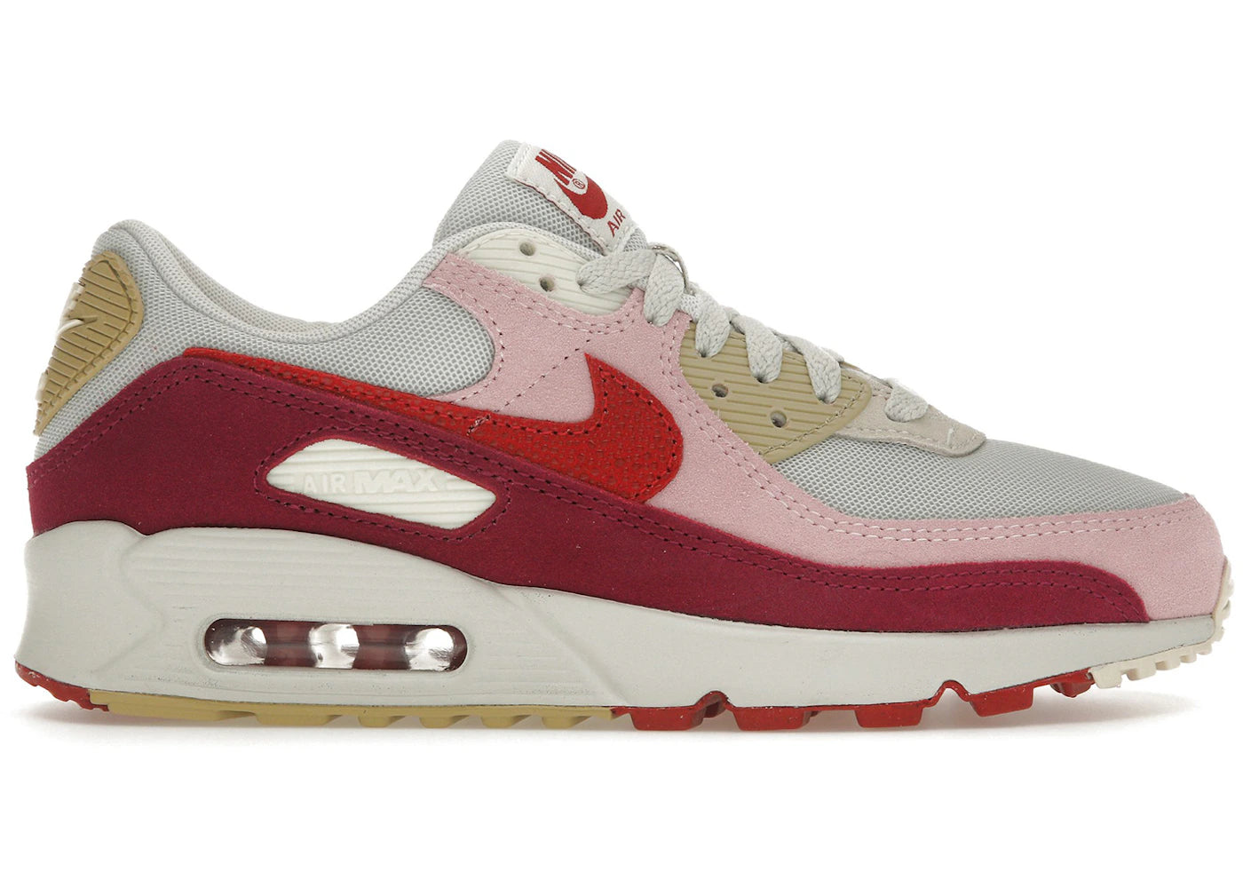 Nike Air Max 90-Sail Pink Fuchsia (Women's)
