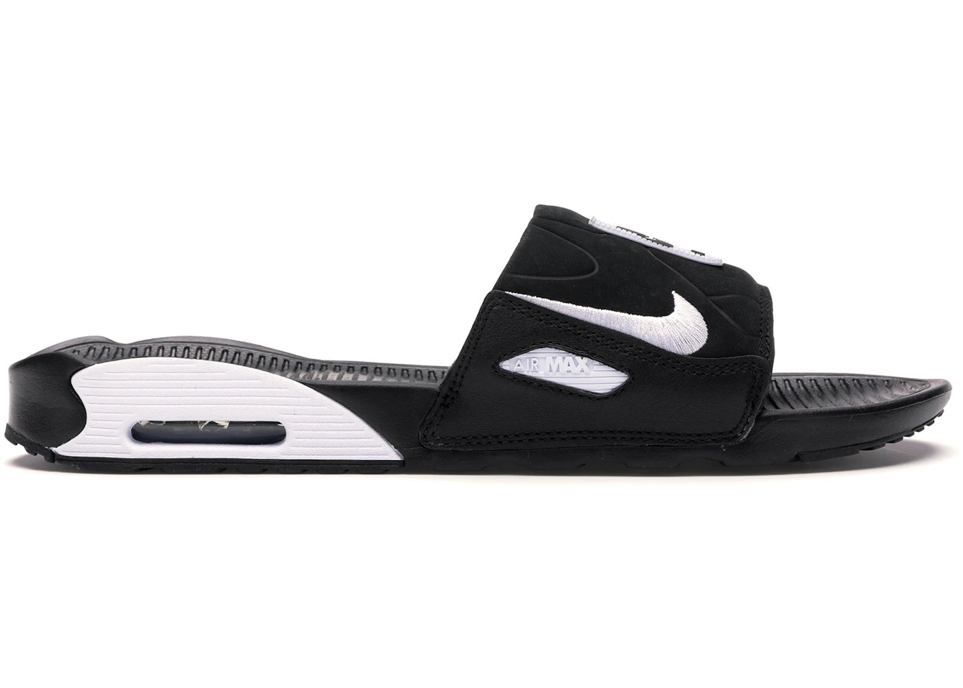 Nike Air Max 90 Slide-Black White