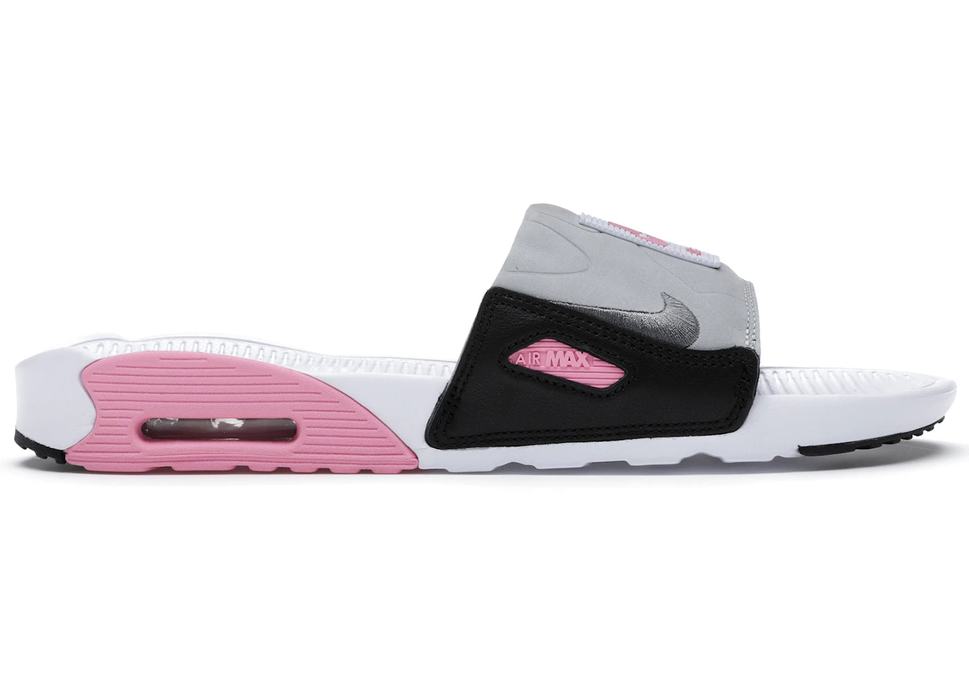 Nike Air Max 90 Slide-White Rose Cool Grey