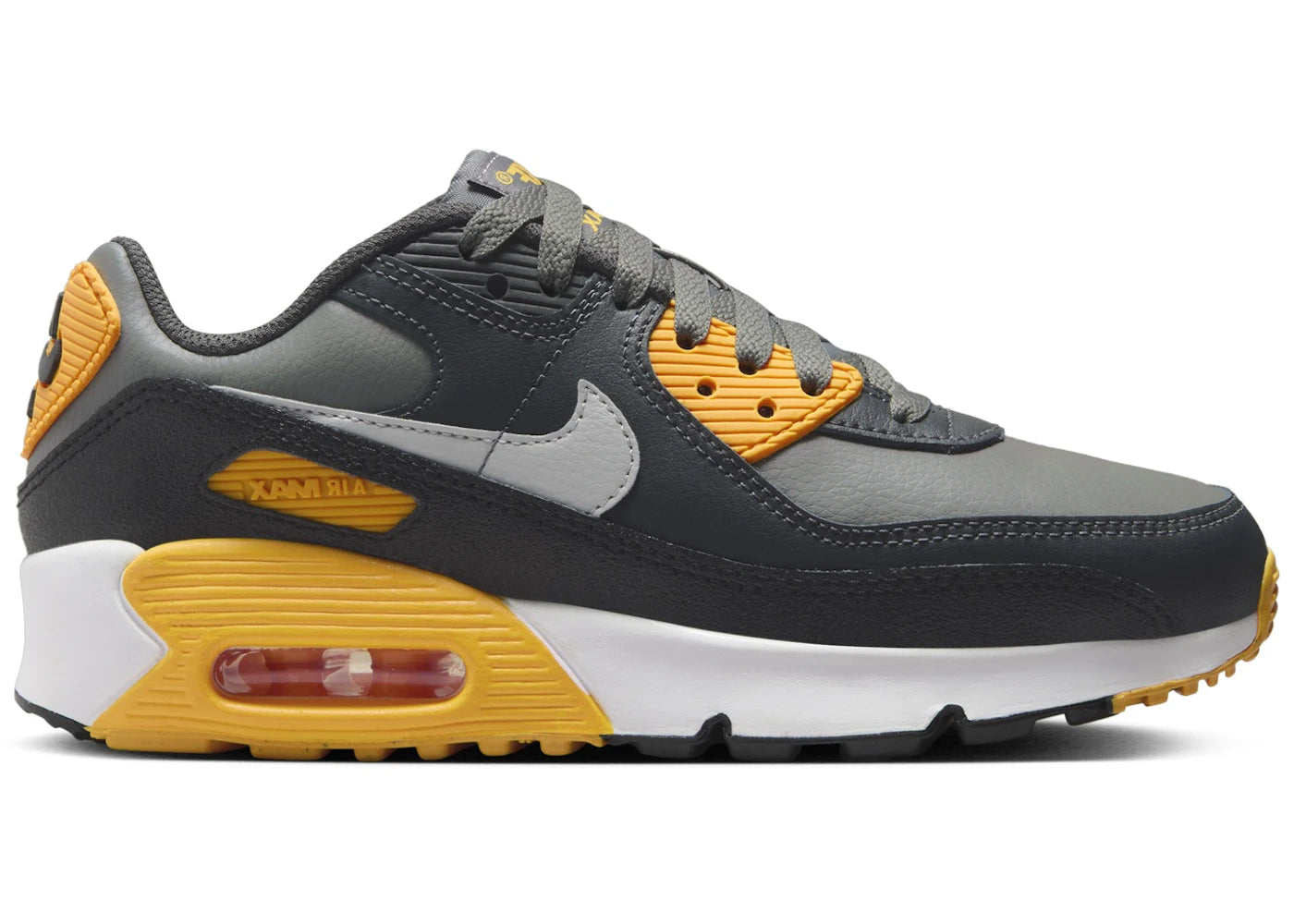 Nike Air Max 90-Smoke Grey Anthracite White Light Smoke Grey (GS)