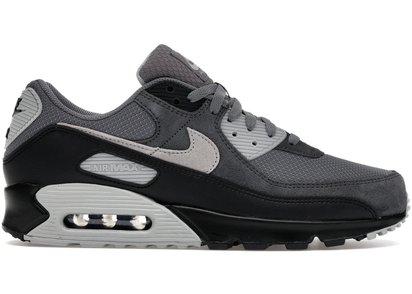 Nike Air Max 90 Gris fumé Noir Poussière de photons