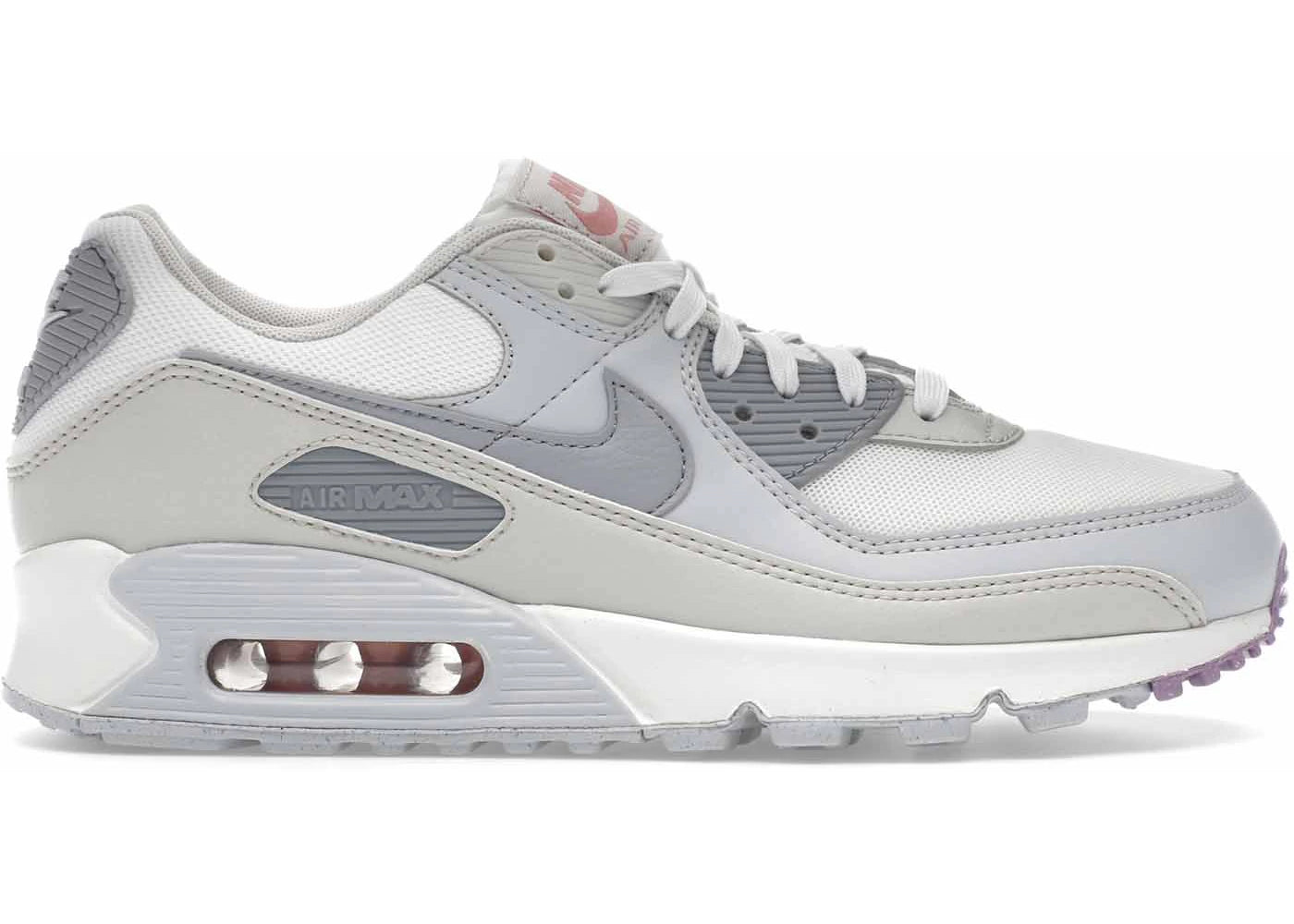 Nike Air Max 90-Summit White Beyond Pink (Women's)