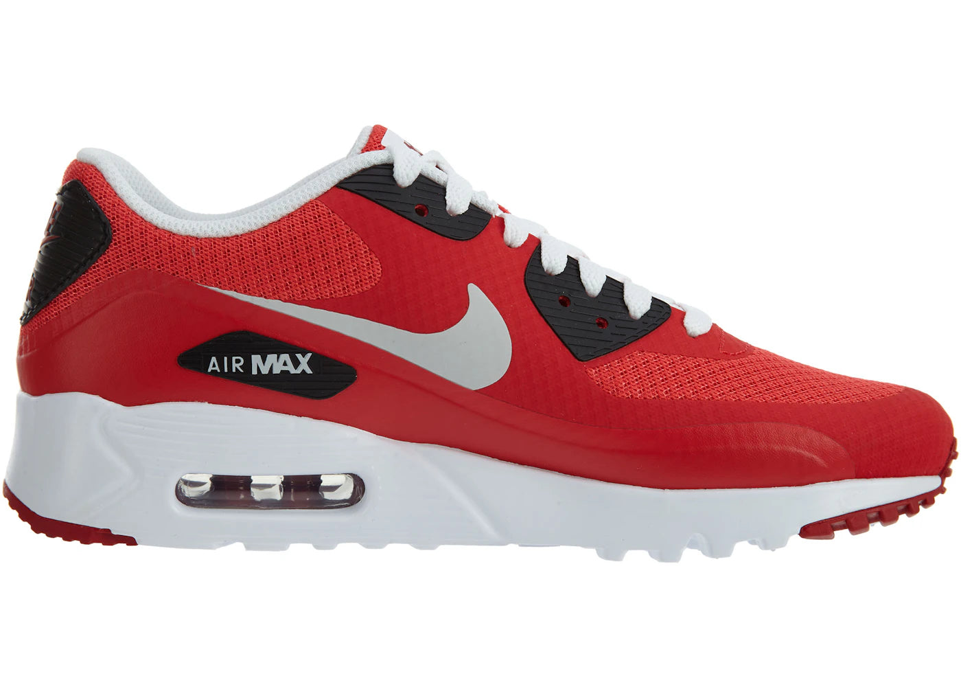 Nike Air Max 90 Ultra Essential-Action Red/Pure Platinum-Gym Red-Black
