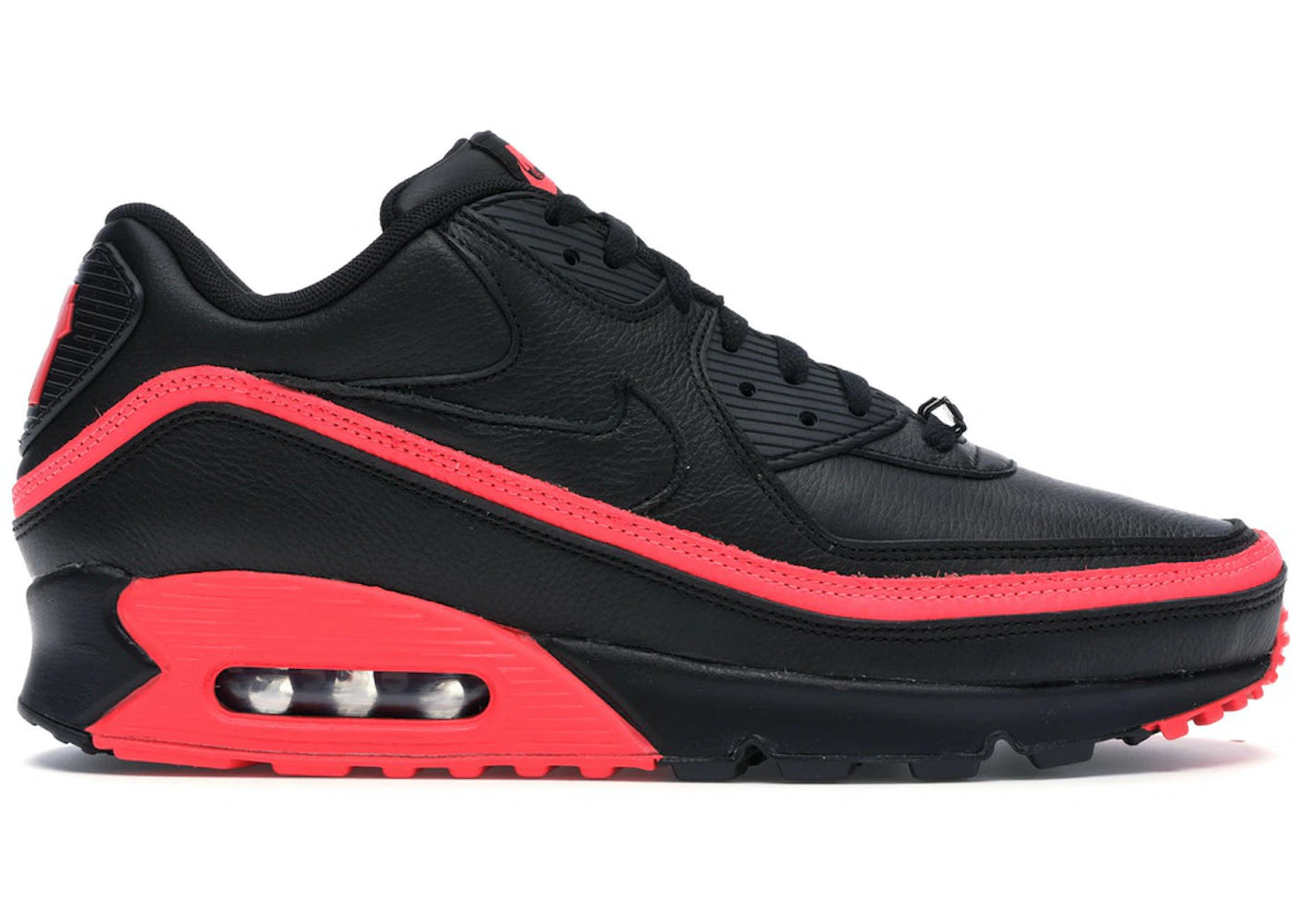Nike Air Max 90-Undefeated Black Solar Red