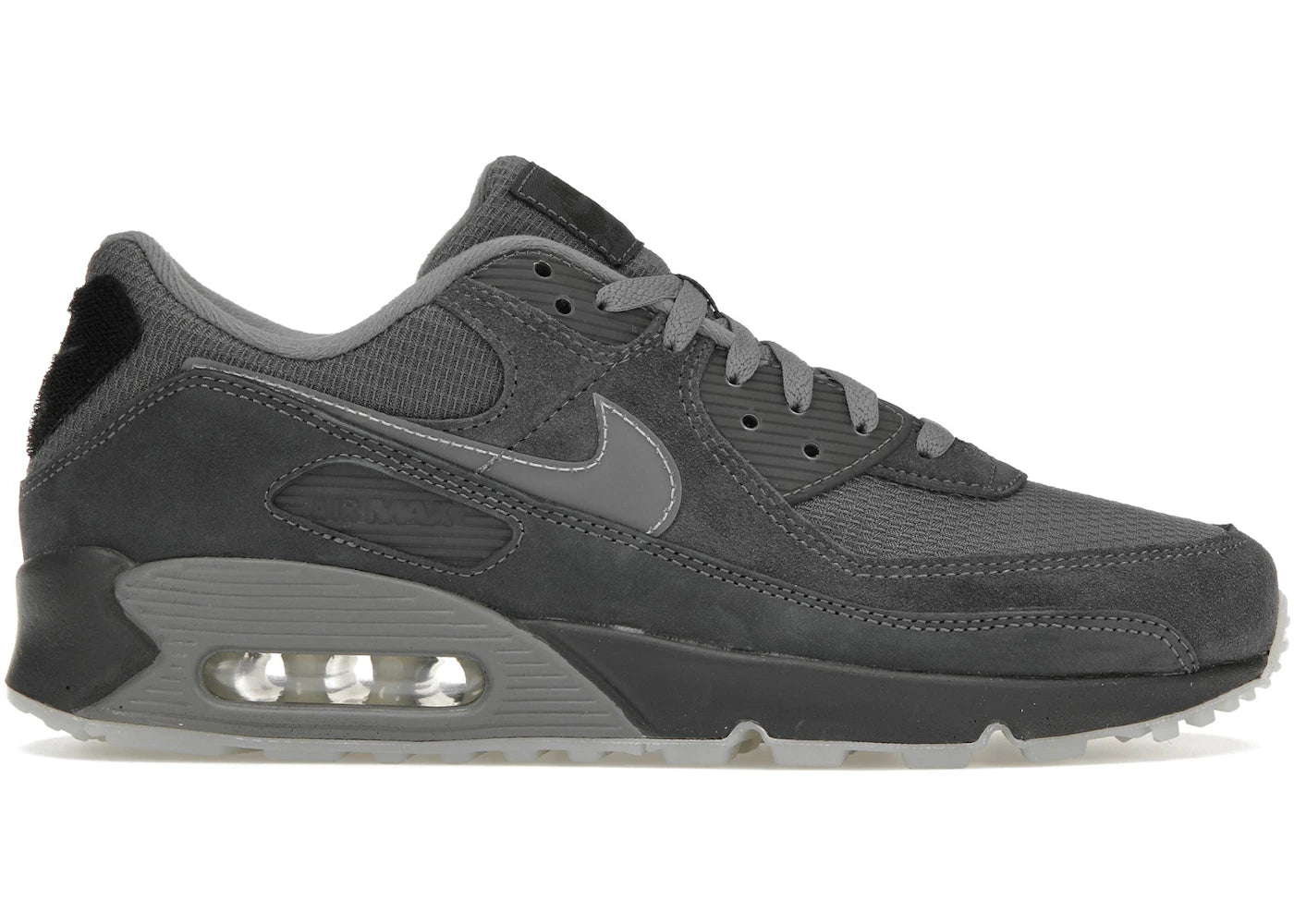 Nike Air Max 90-Velcro Heel Patch Anthracite