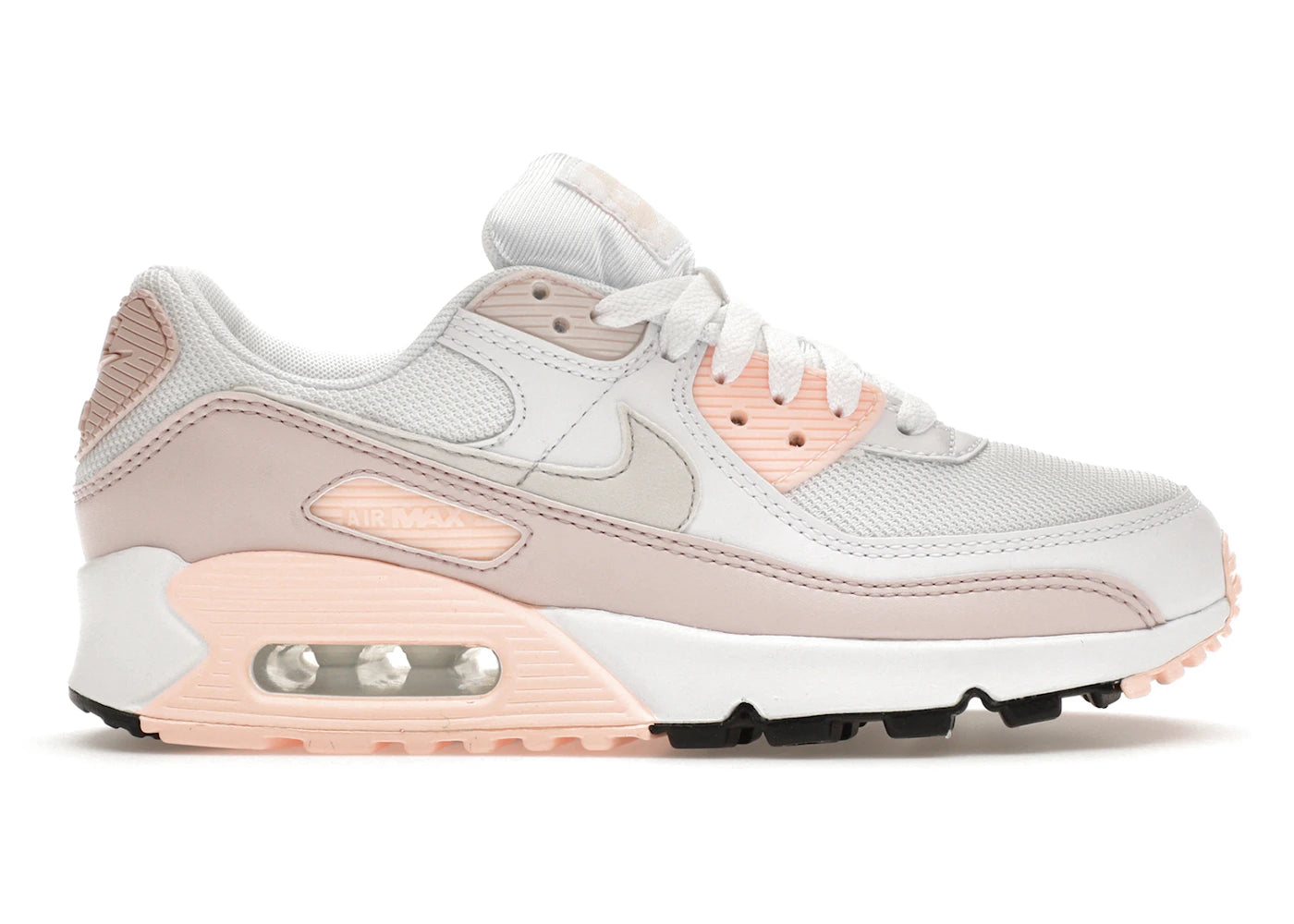 Nike Air Max 90-White Barely Rose (Women's)