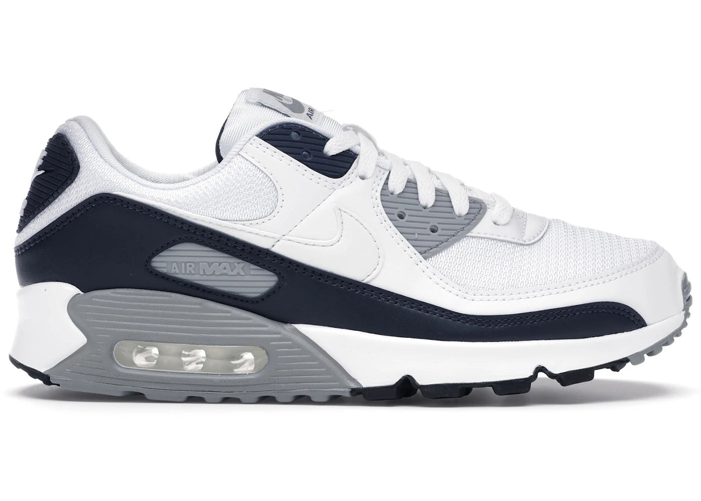 Nike Air Max 90-White Grey Obsidian