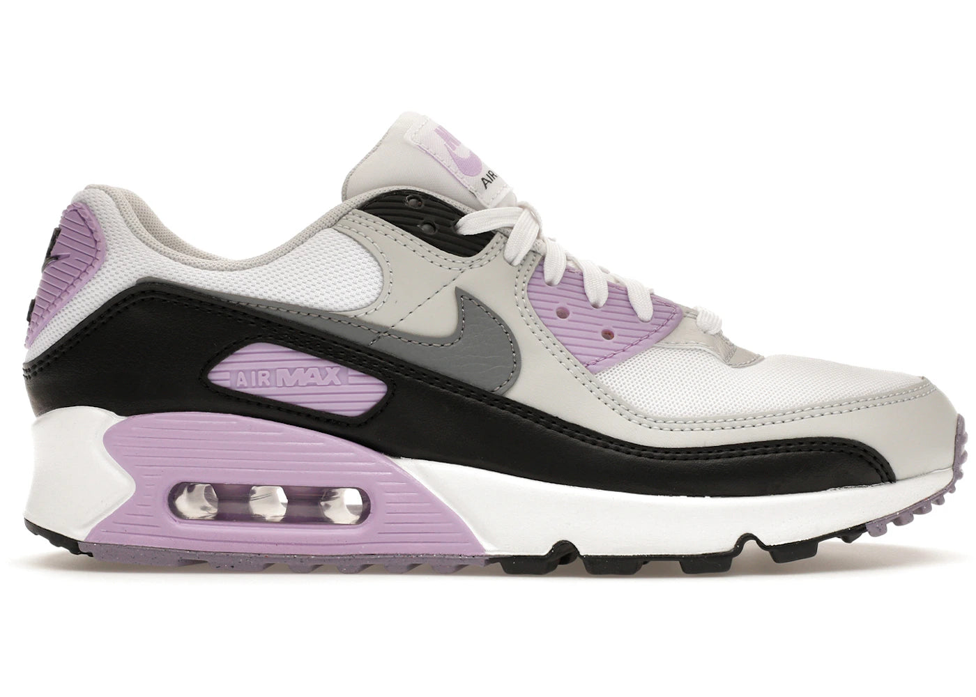 Nike Air Max 90 - Blanc Lilas (Femme)