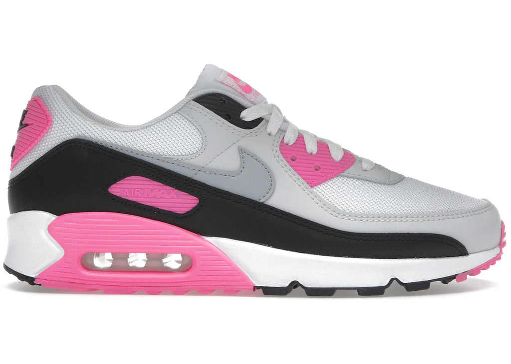 Nike Air Max 90 White Pink Glow Wolf Grey