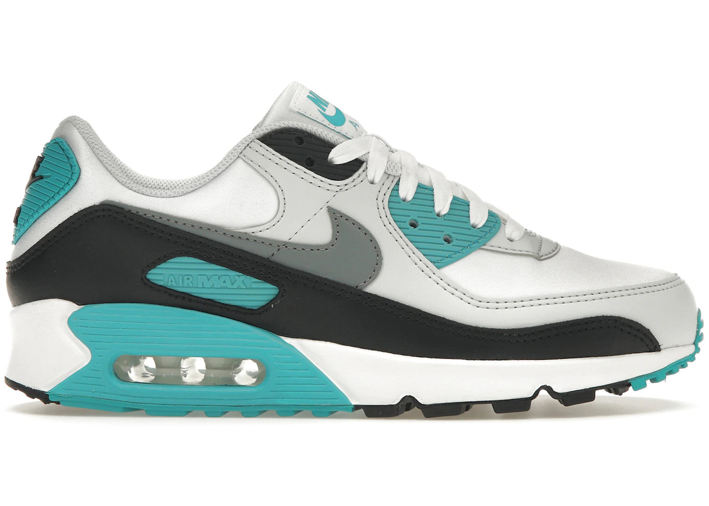 Nike Air Max 90-White Teal Nebula (Women's)