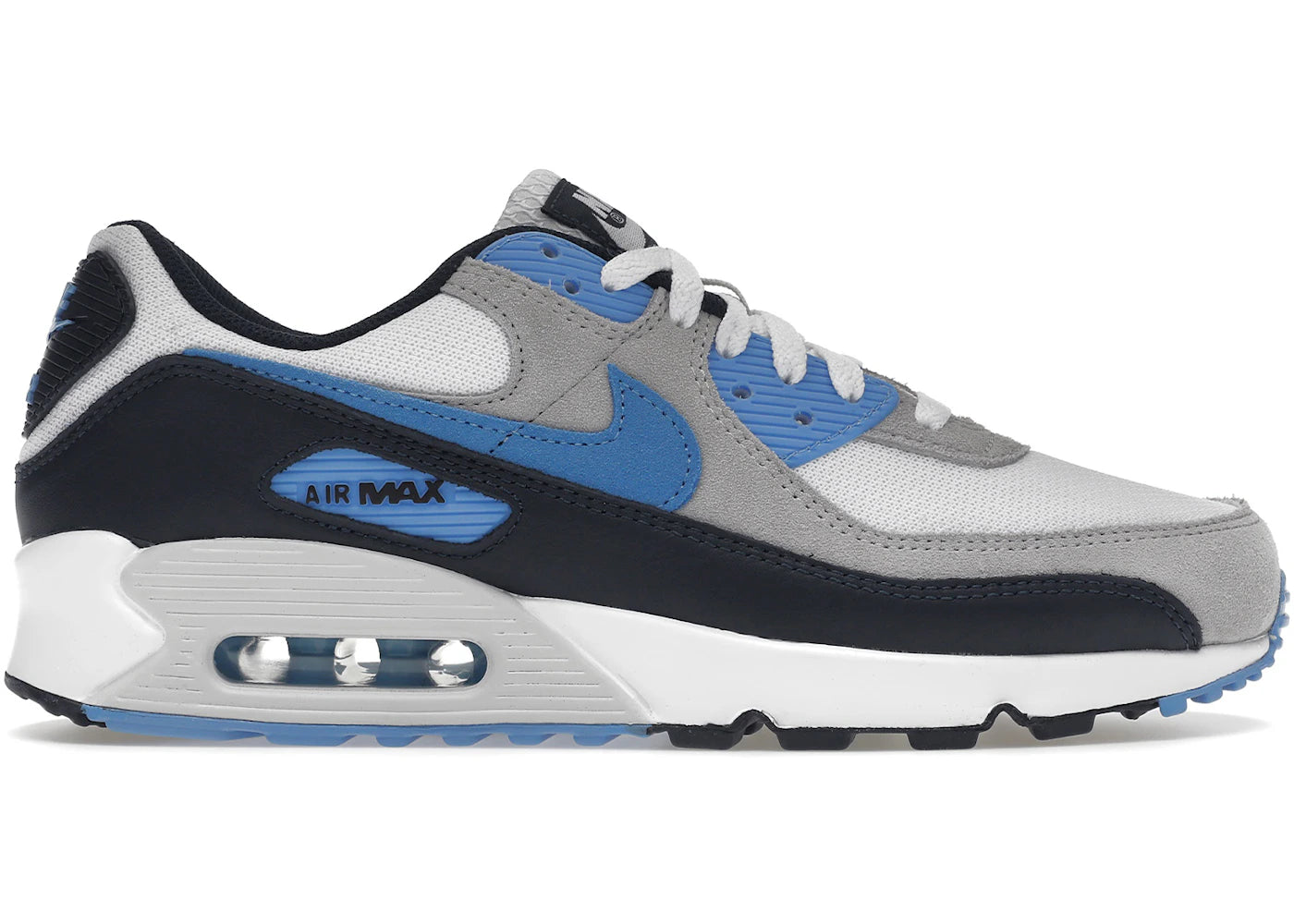 Nike Air Max 90-White University Blue