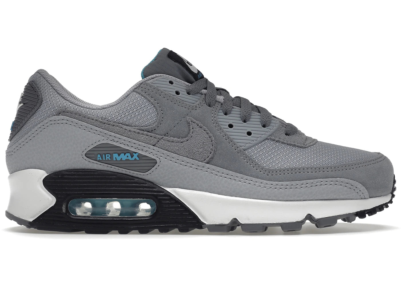 Nike Air Max 90-Wolf Grey Chlorine Blue