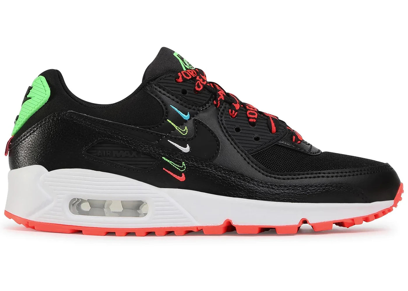 Nike Air Max 90-Worldwide Pack Black Flash (Women's)