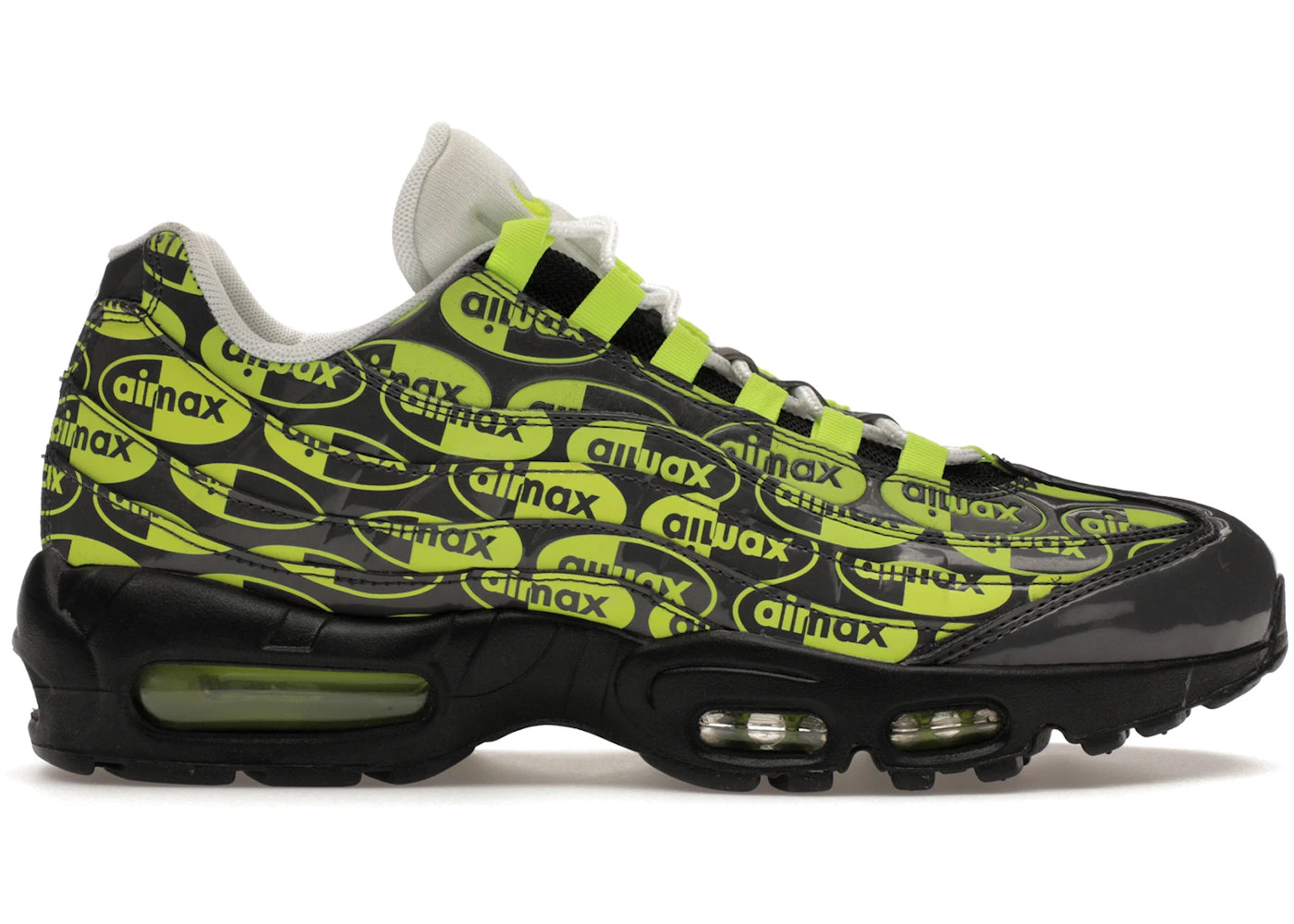 Nike Air Max 95 Imprimé intégral Noir Volt