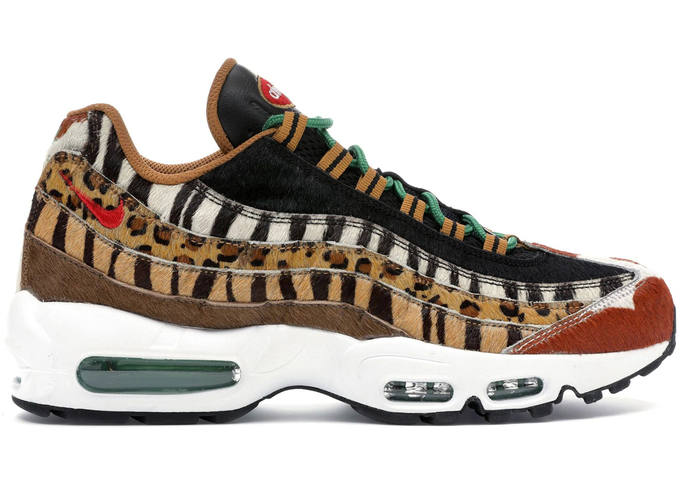 Nike Air Max 95-atmos Animal Pack 2.0 (All Black Box) (2018)