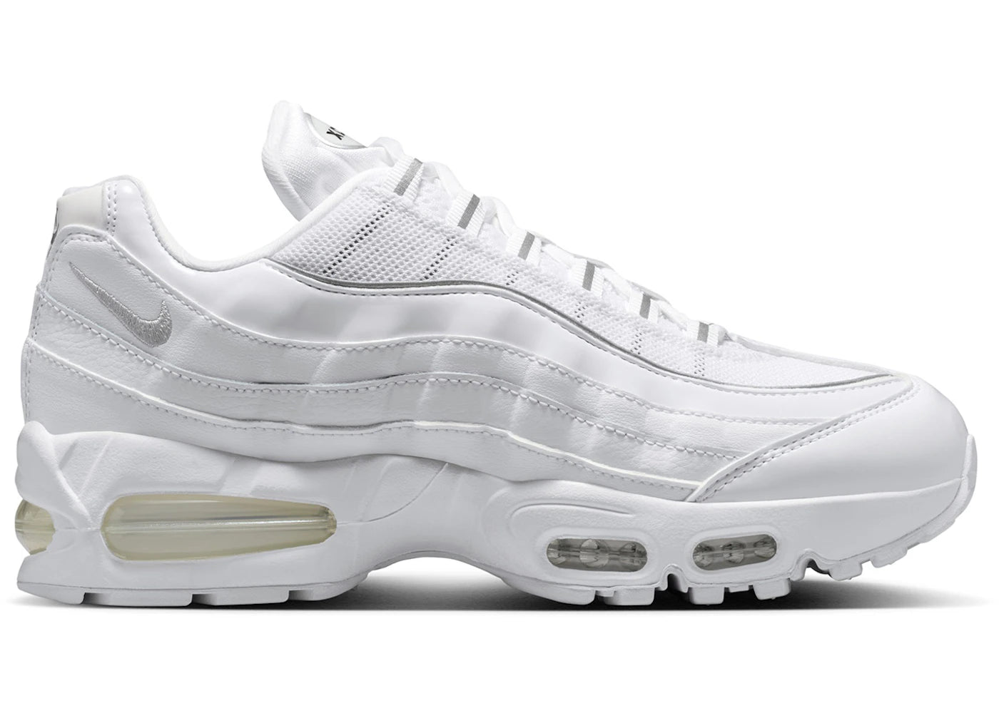Nike Air Max 95 Big Bubble White Patent