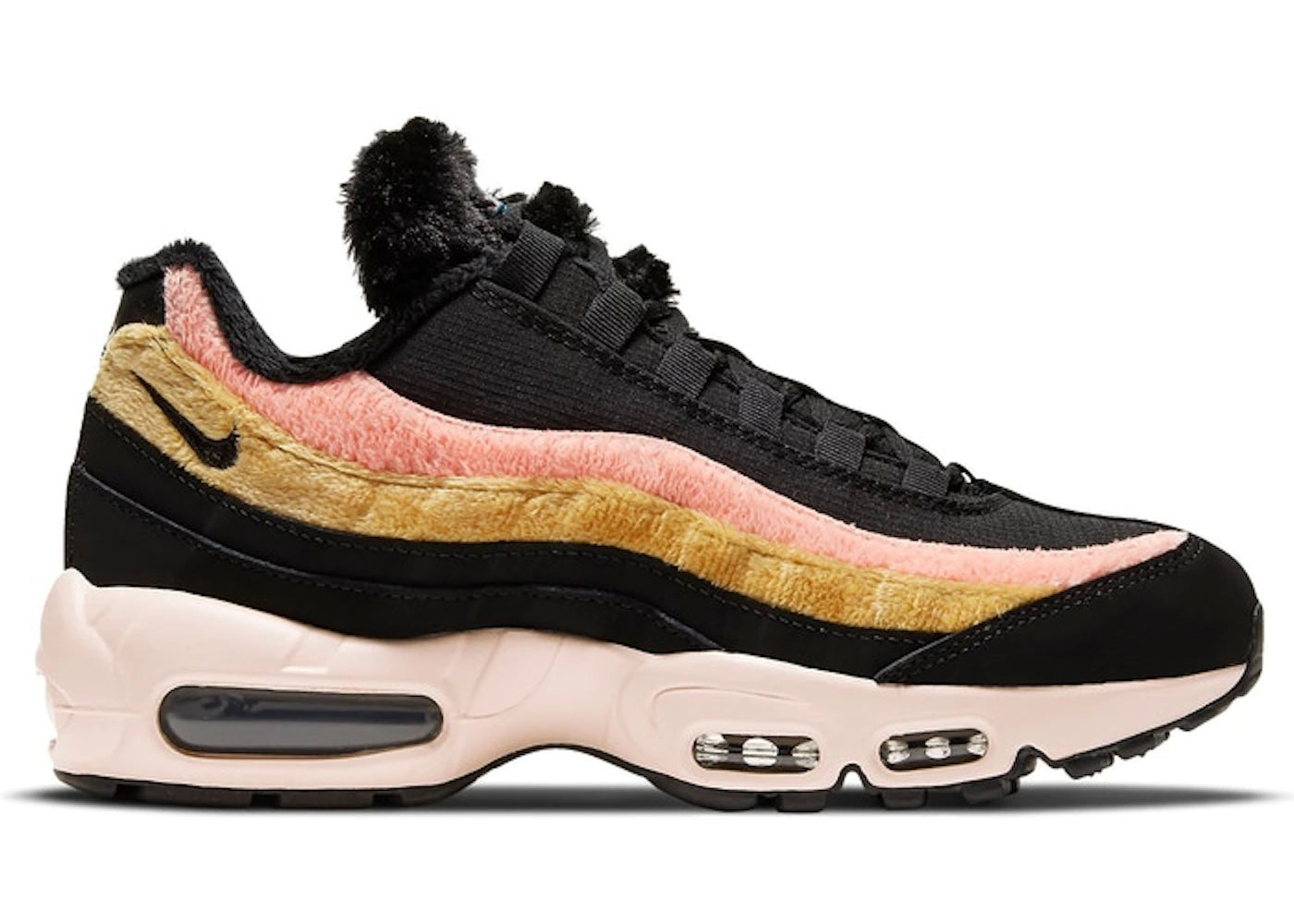 Nike Air Max 95 - Fourrure noire (Femme)