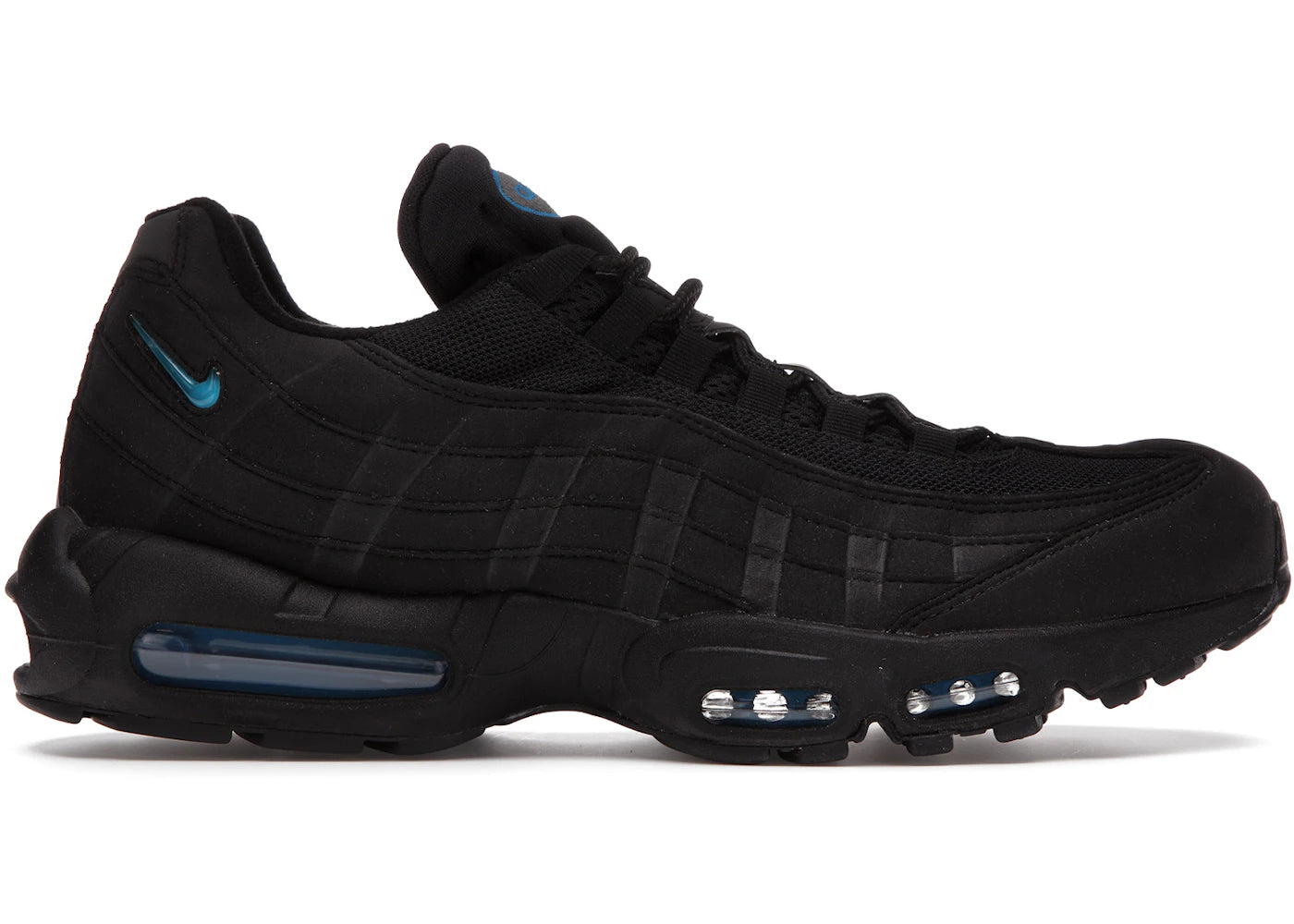Nike Air Max 95 - Noir et bleu impérial (exclusivité atmos)