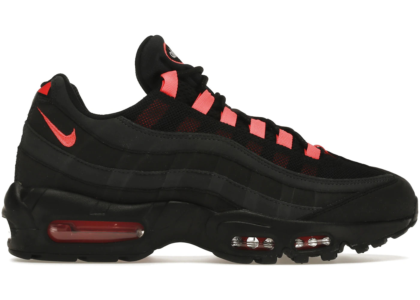 Nike Air Max 95 - Noir Laser Cramoisi