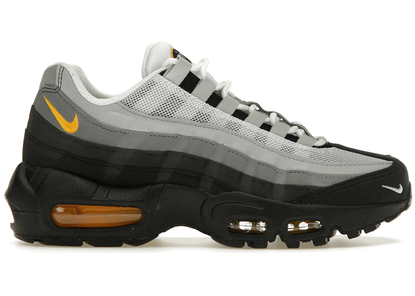 Nike Air Max 95 - Noir et orange laser (GS)