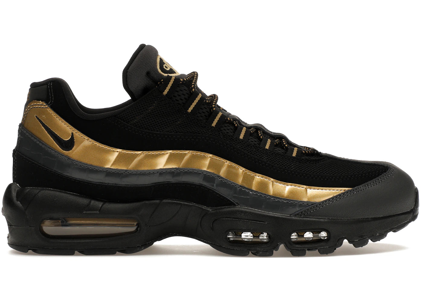 Nike Air Max 95-Black Metallic Gold