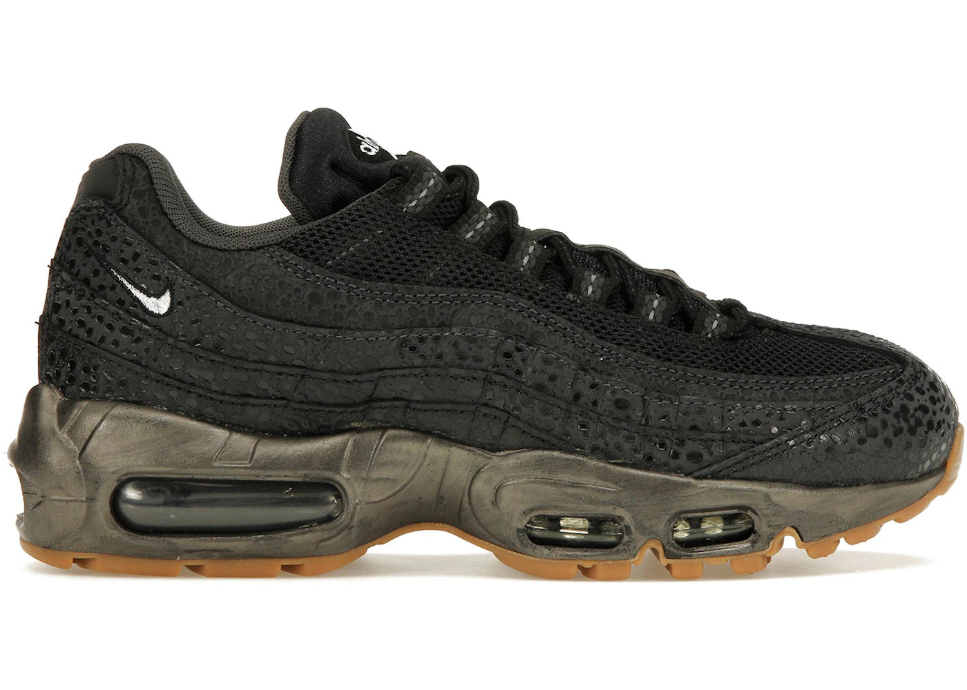 Nike Air Max 95-Black Metallic Hematite (Women's)