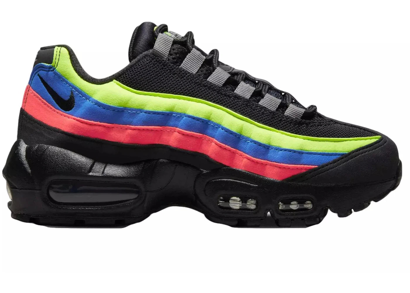 Nike Air Max 95 - Noir Néon (GS)