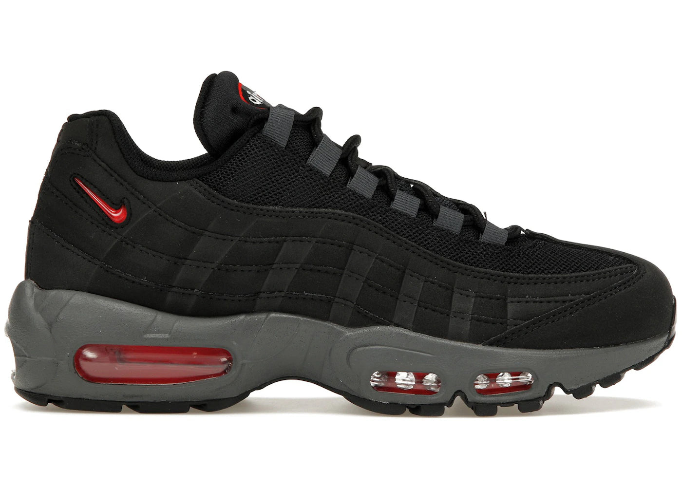 Nike Air Max 95 - Noir et rouge universitaire
