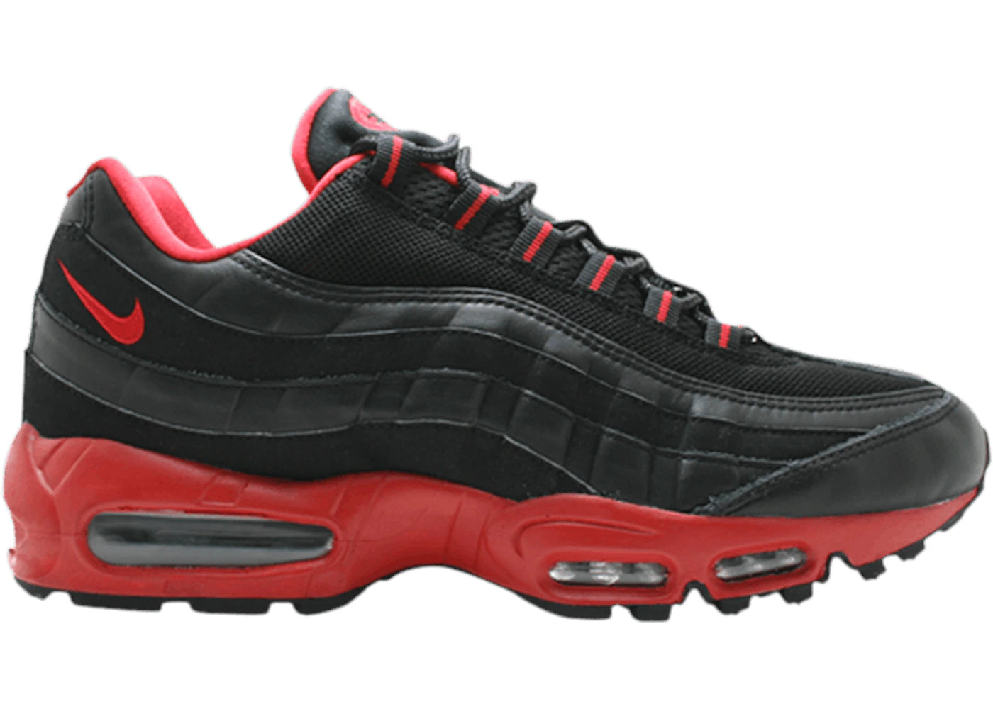 Nike Air Max 95 - Noir et rouge universitaire