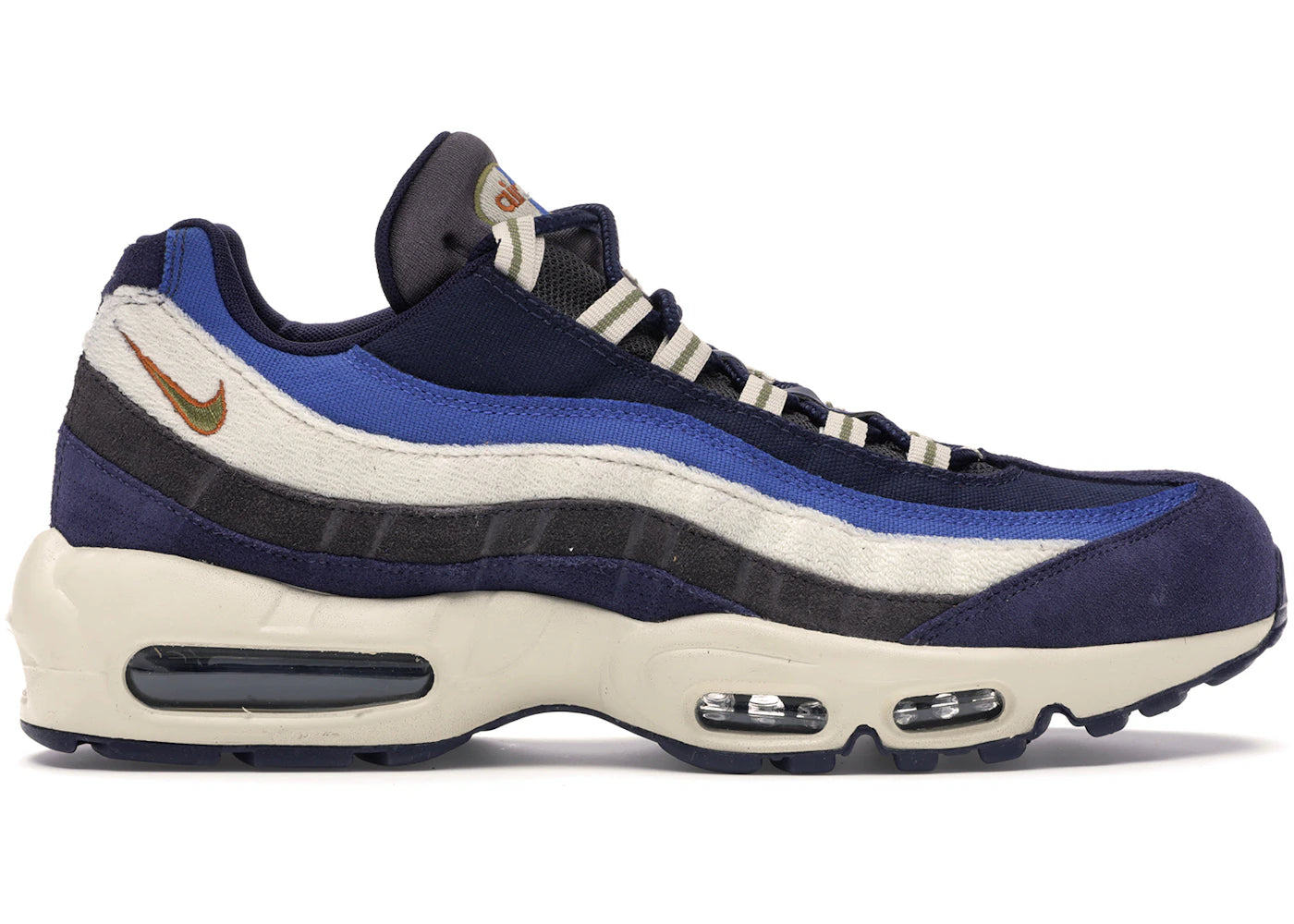 Nike Air Max 95 - Bleu foncé crème clair