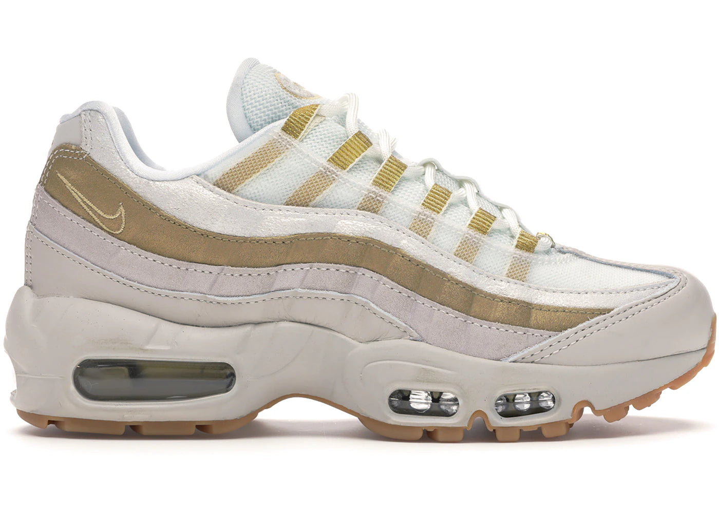 Nike Air Max 95-Desert Sand Metallic Gold (Women's)