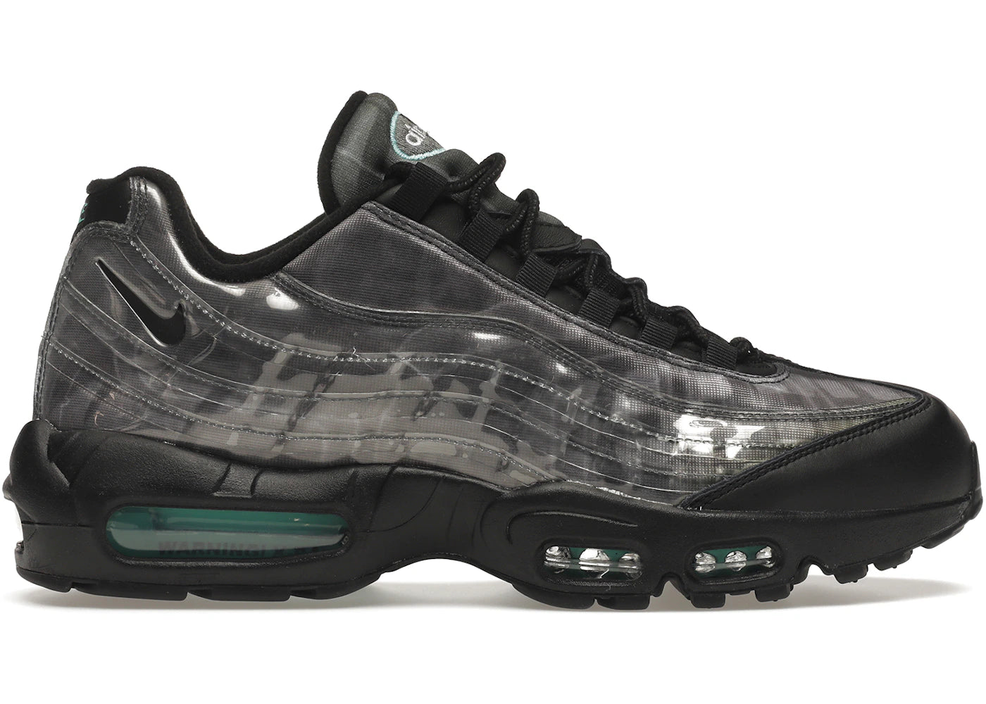 Nike Air Max 95 Footprint Noir
