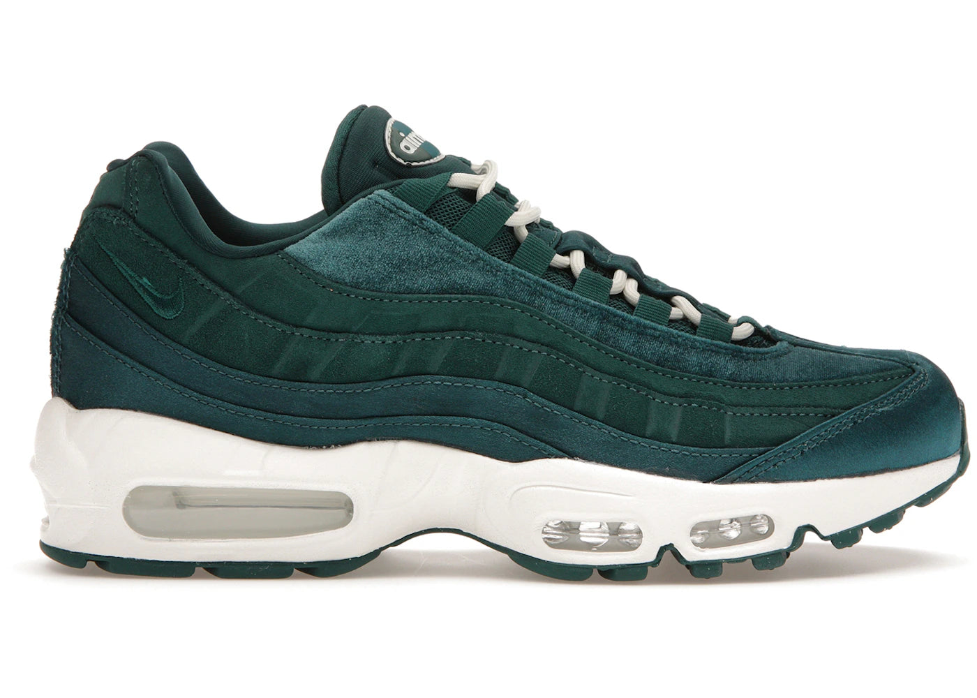 Nike Air Max 95 - Velours vert (Femme)