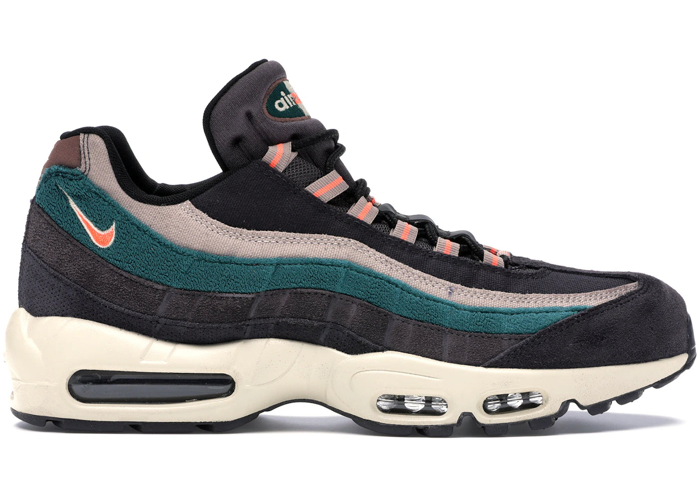 Nike Air Max 95 - Gris Forêt Tropicale Mangue Vive