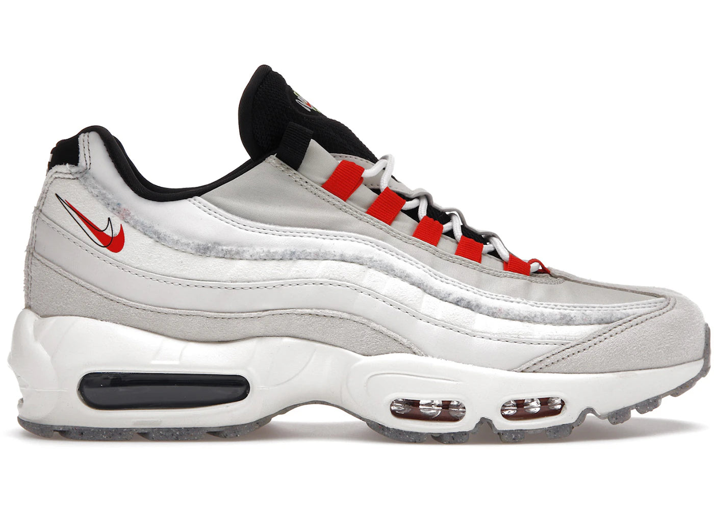 Nike Air Max 95-Light Bone Habanero Red